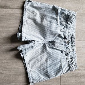 Faded Glory spin stripe shorts Size 10